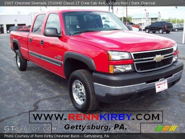 2007 Chevrolet Silverado 2500HD Classic LT Crew Cab 4x4 in Victory Red