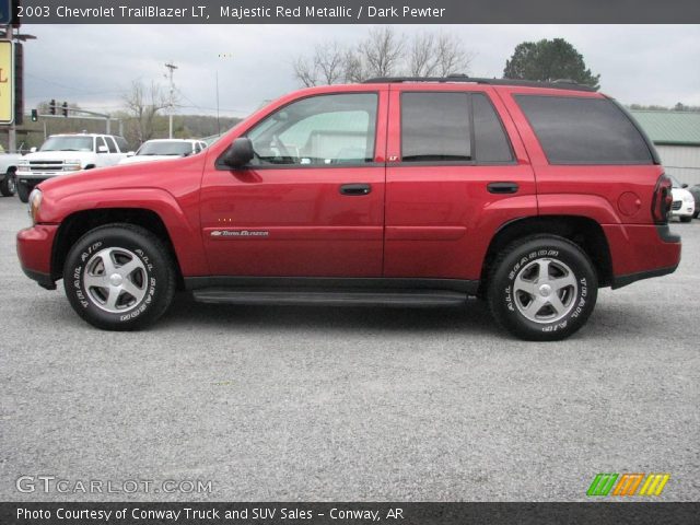 2003 Chevrolet TrailBlazer LT in Majestic Red Metallic