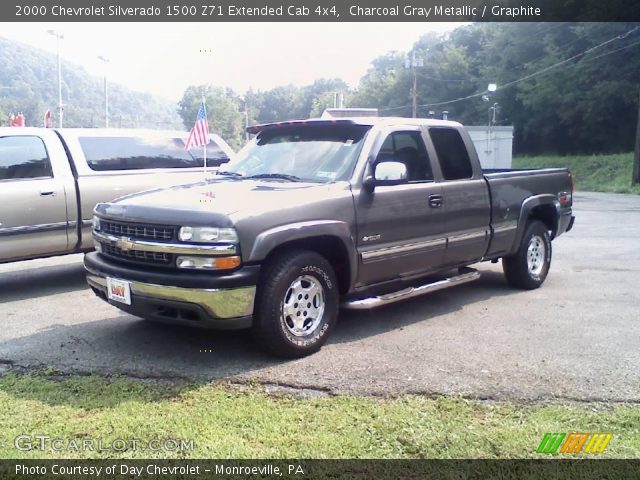 2000 Chevrolet Silverado 1500 Z71 Extended Cab 4x4 in Charcoal Gray Metallic