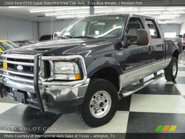 2004 Ford F250 Super Duty FX4 Crew Cab 4x4 in True Blue Metallic
