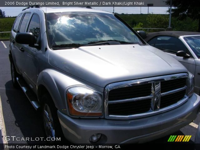 2006 Dodge Durango Limited in Bright Silver Metallic