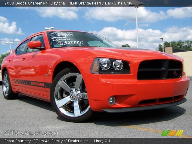 2008 Dodge Charger R/T Daytona in HEMI Orange Pearl