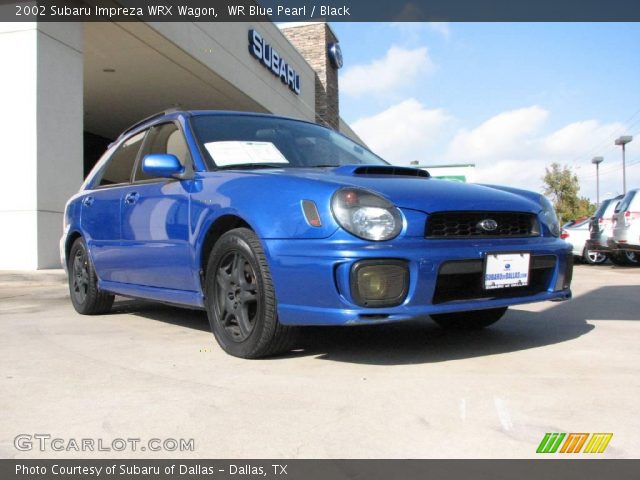 2002 Subaru Impreza WRX Wagon in WR Blue Pearl