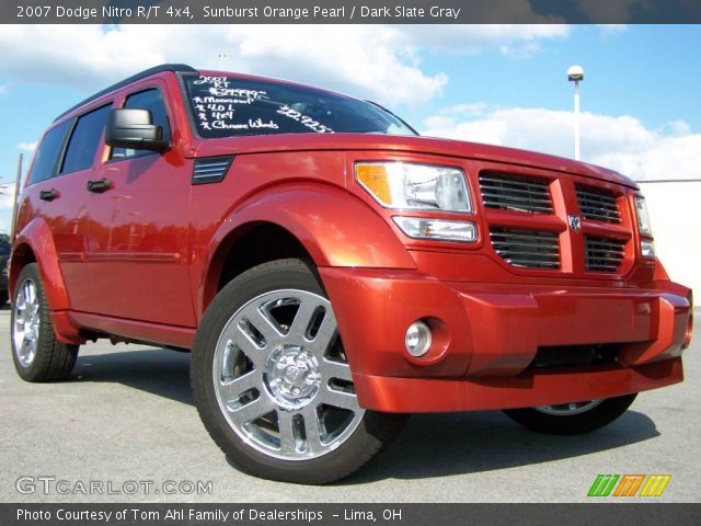 2007 Dodge Nitro R/T 4x4 in Sunburst Orange Pearl