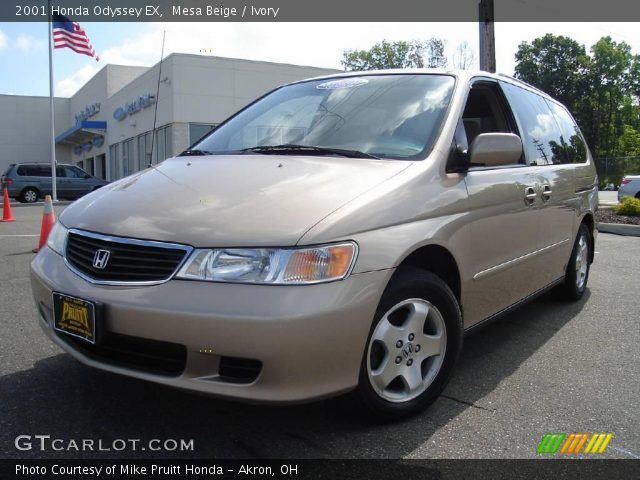 2001 Honda Odyssey EX in Mesa Beige