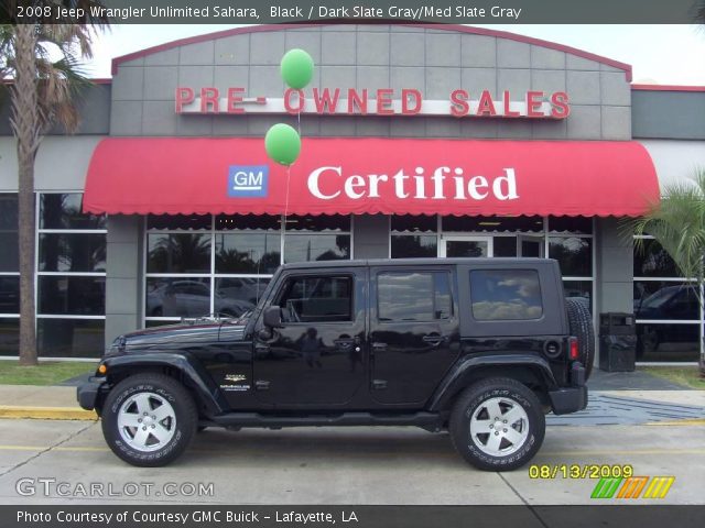 2008 Jeep Wrangler Unlimited Sahara in Black