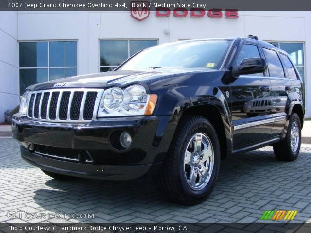 2007 Jeep Grand Cherokee Overland 4x4 in Black