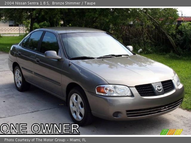 2004 Nissan Sentra 1.8 S in Bronze Shimmer