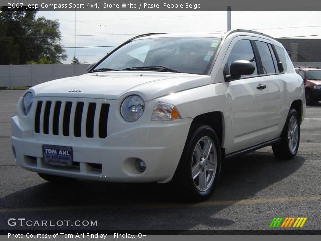 2007 Jeep Compass Sport 4x4 in Stone White