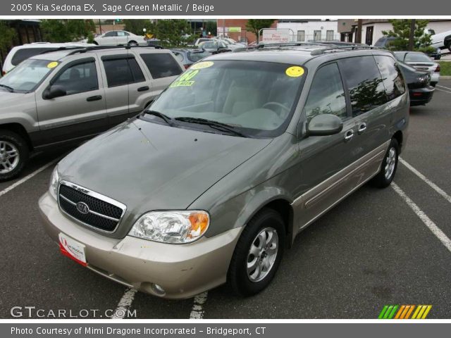 2005 Kia Sedona EX in Sage Green Metallic
