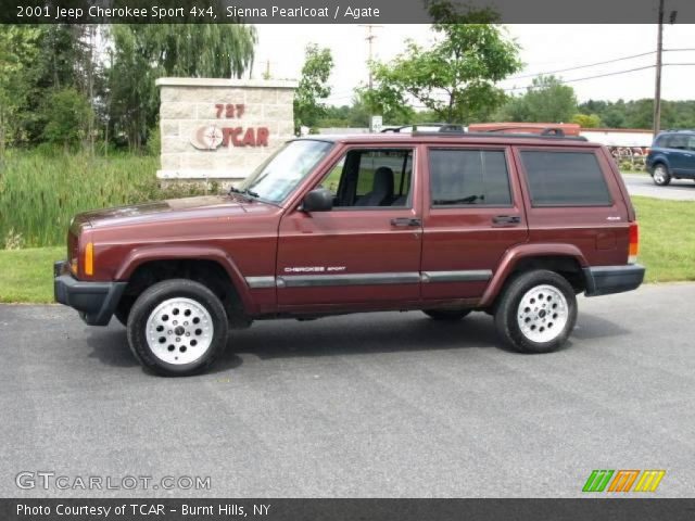 2001 Jeep Cherokee Sport 4x4 in Sienna Pearlcoat
