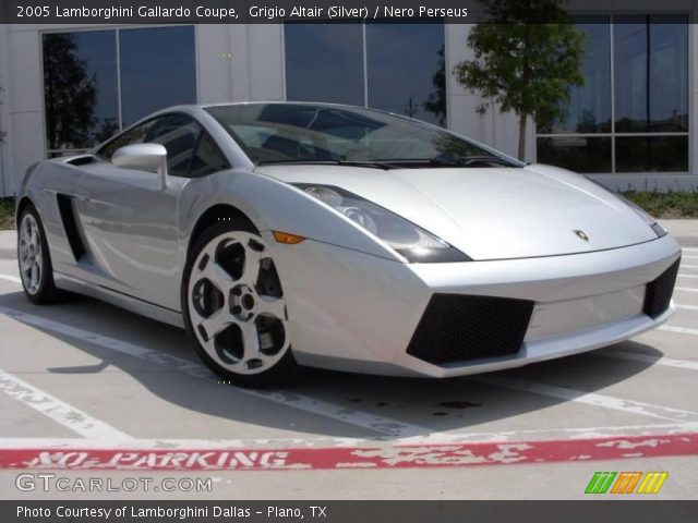 2005 Lamborghini Gallardo Coupe in Grigio Altair (Silver)