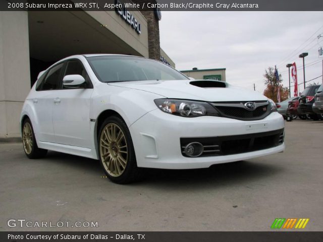 2008 Subaru Impreza WRX STi in Aspen White
