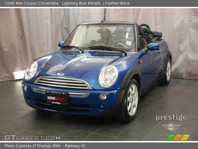 2008 Mini Cooper Convertible in Lightning Blue Metallic