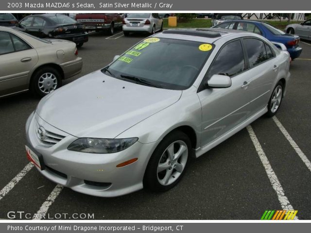 2003 Mazda MAZDA6 s Sedan in Satin Silver Metallic