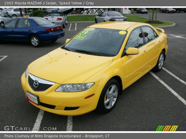 2003 Mazda MAZDA6 s Sedan in Speed Yellow