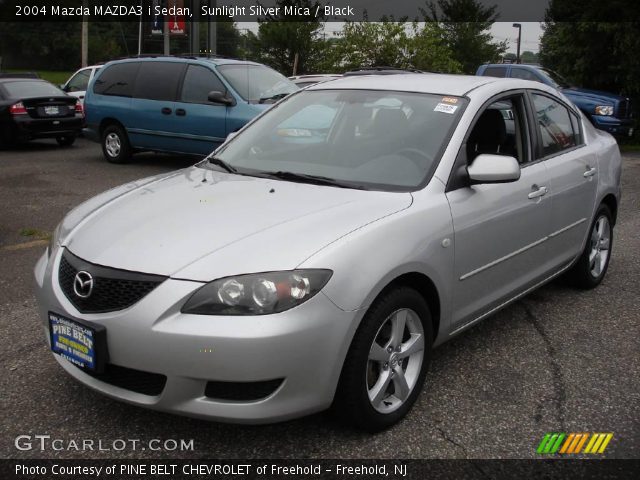 2004 Mazda MAZDA3 i Sedan in Sunlight Silver Mica