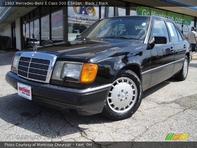 Mercedes 300e black smoke #3