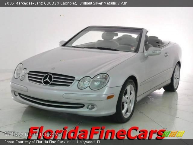 2005 Mercedes-Benz CLK 320 Cabriolet in Brilliant Silver Metallic