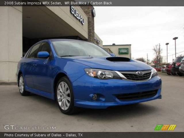 2008 Subaru Impreza WRX Sedan in WR Blue Mica