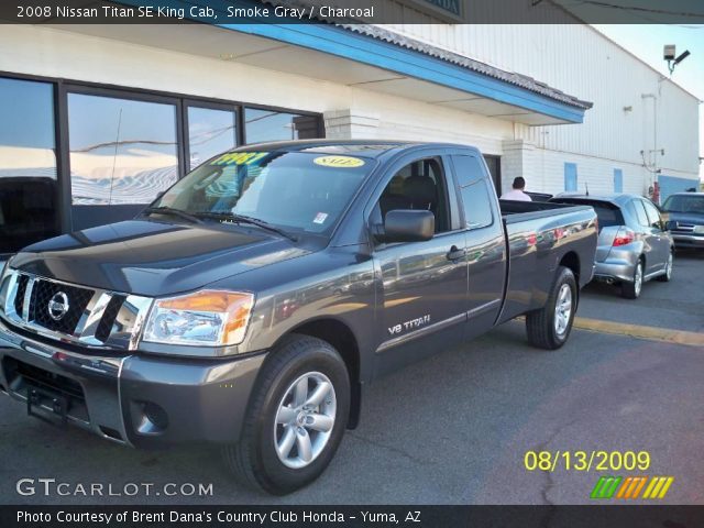 2008 Nissan Titan SE King Cab in Smoke Gray
