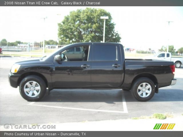2008 Nissan Titan XE Crew Cab in Galaxy Black