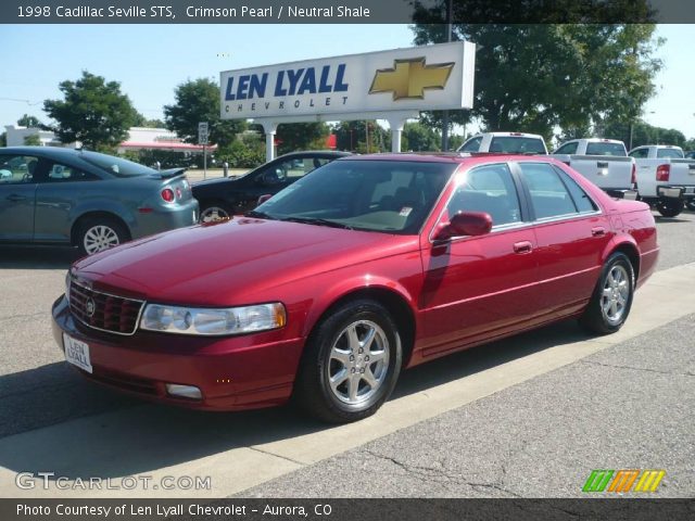 1998 Cadillac Seville STS in Crimson Pearl