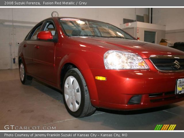 2008 Suzuki Forenza  in Fusion Red Metallic