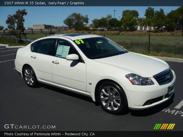 2007 Infiniti M 35 Sedan in Ivory Pearl