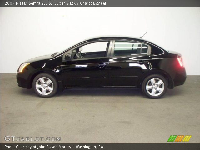 2007 Nissan Sentra 2.0 S in Super Black