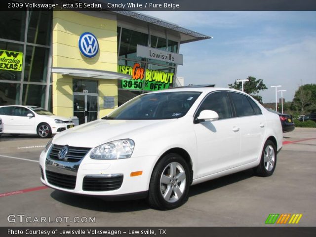 2009 Volkswagen Jetta SE Sedan in Candy White