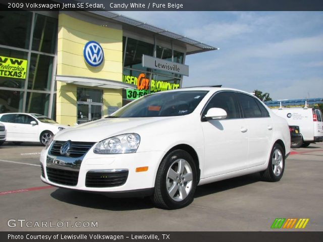 2009 Volkswagen Jetta SE Sedan in Candy White