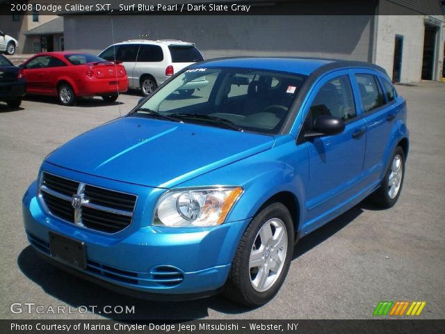 2008 Dodge Caliber SXT in Surf Blue Pearl