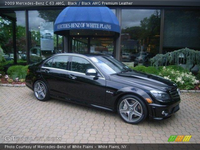 2009 Mercedes-Benz C 63 AMG in Black