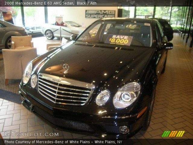 2008 Mercedes-Benz E 63 AMG Sedan in Black