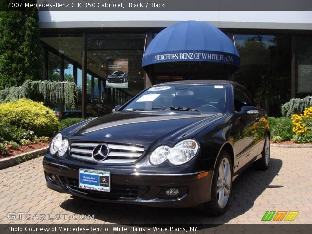 2007 Mercedes-Benz CLK 350 Cabriolet in Black