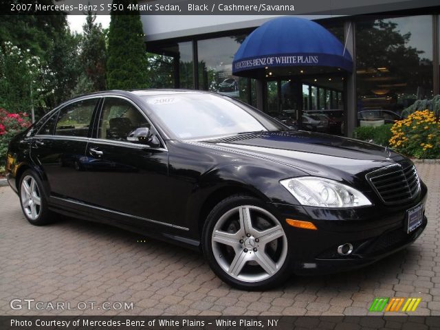 2007 Mercedes-Benz S 550 4Matic Sedan in Black