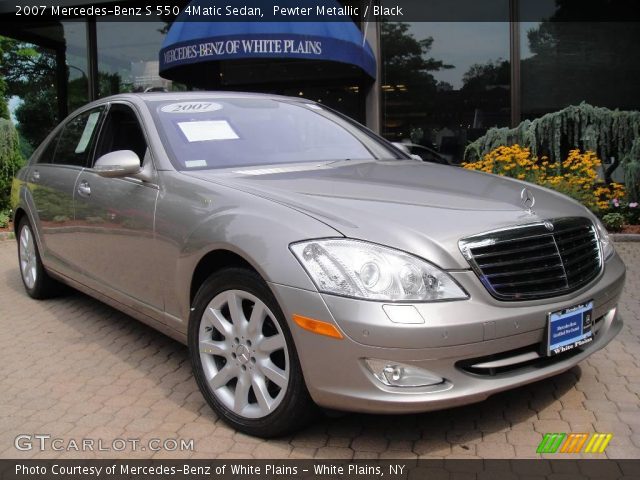 2007 Mercedes-Benz S 550 4Matic Sedan in Pewter Metallic