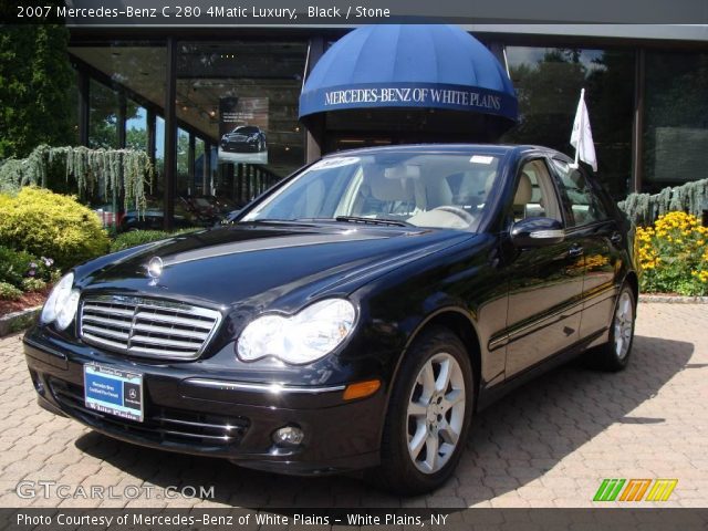 2007 Mercedes-Benz C 280 4Matic Luxury in Black