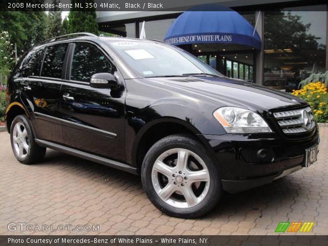 2008 Mercedes-Benz ML 350 4Matic in Black