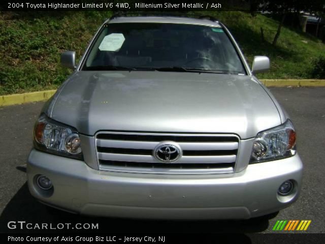2004 Toyota Highlander Limited V6 4WD in Millenium Silver Metallic