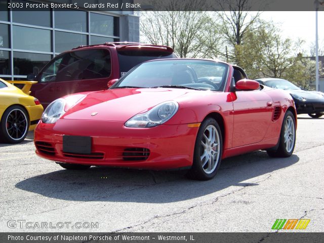 2003 Porsche Boxster S in Guards Red