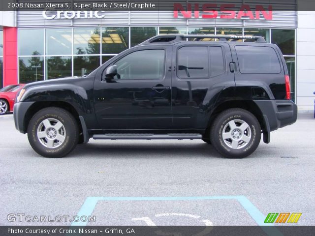 2008 Nissan Xterra S in Super Black