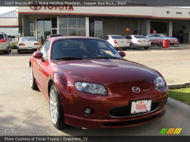 2007 Mazda MX-5 Miata Hardtop Roadster in Copper Red Mica