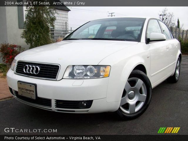 2004 Audi A4 1.8T Sedan in Arctic White