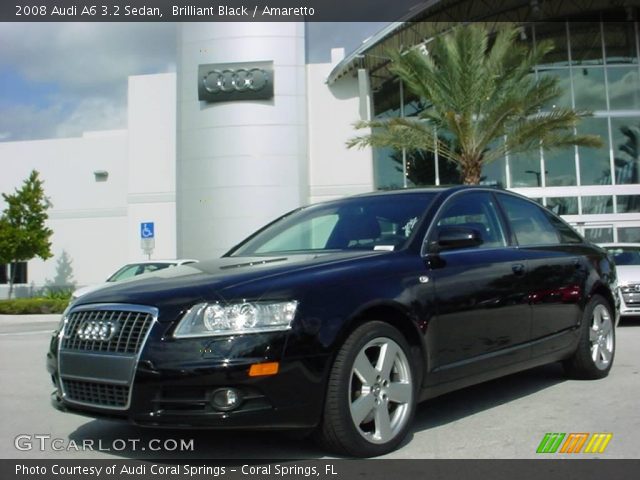 2008 Audi A6 3.2 Sedan in Brilliant Black
