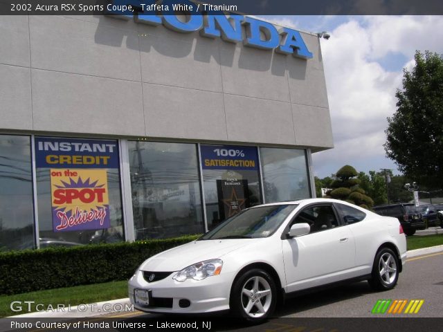2002 Acura RSX Sports Coupe in Taffeta White