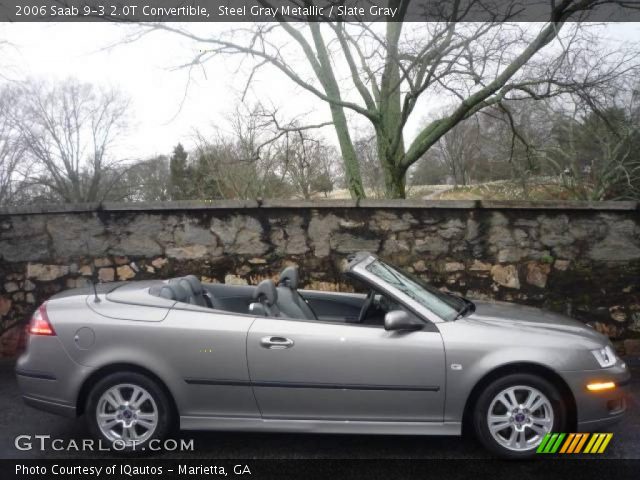 2006 Saab 9-3 2.0T Convertible in Steel Gray Metallic