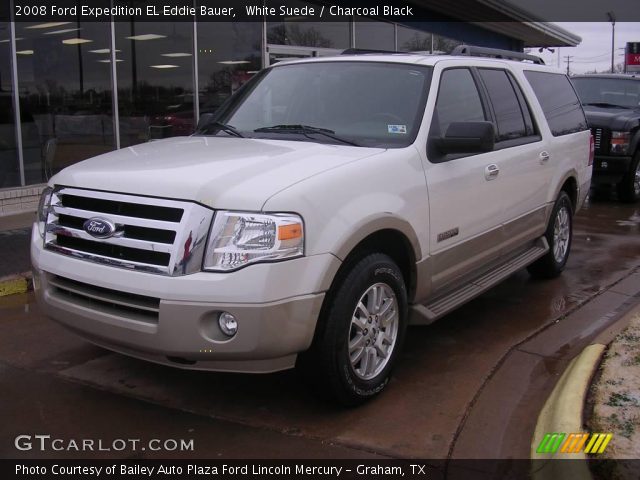 2008 Ford Expedition EL Eddie Bauer in White Suede