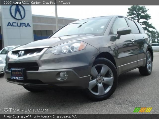 2007 Acura RDX  in Carbon Gray Pearl